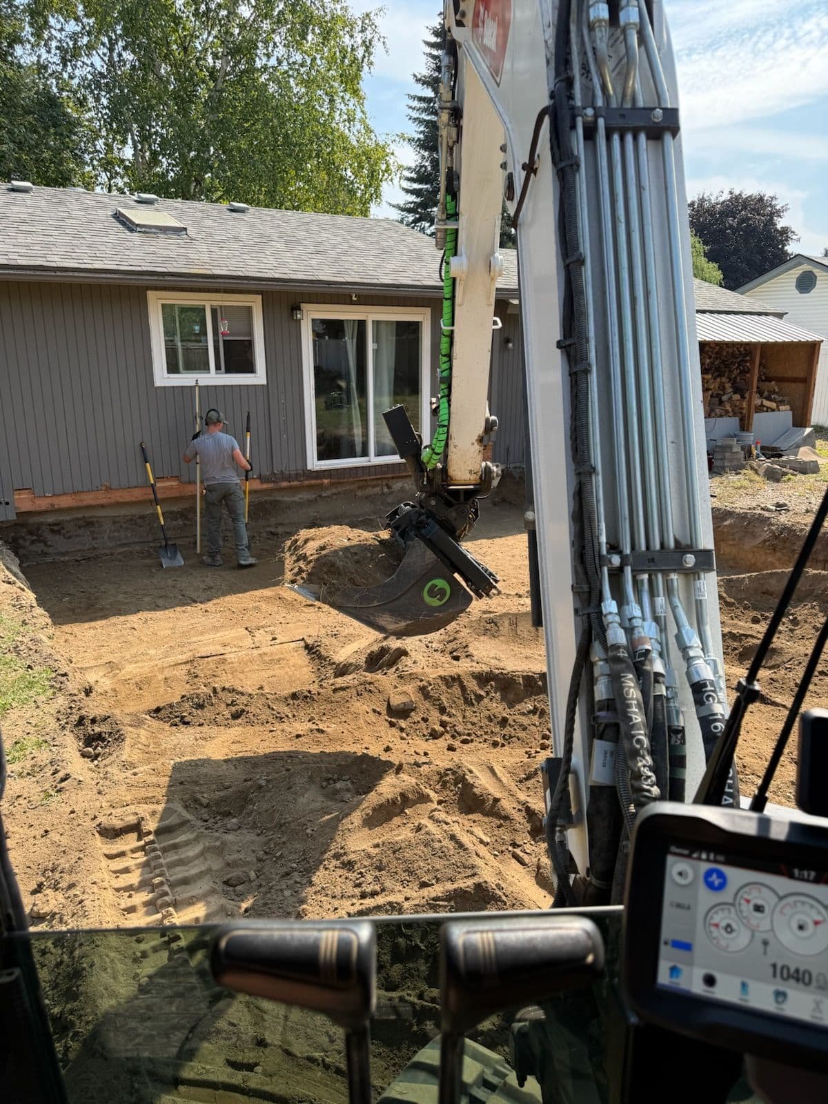 Excavating for a Family's New Home Addition in Coeur d'Alene image