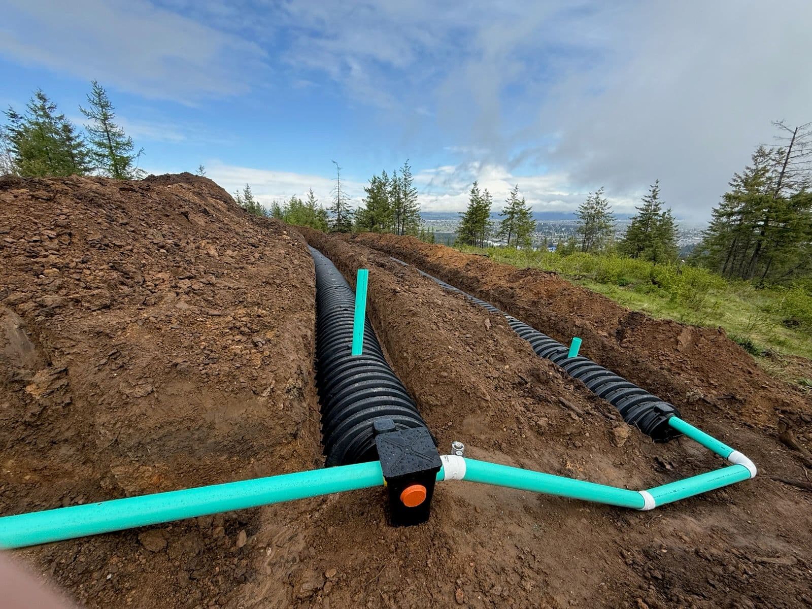 Efficient Drain Field Installation with Infiltrator Arc image