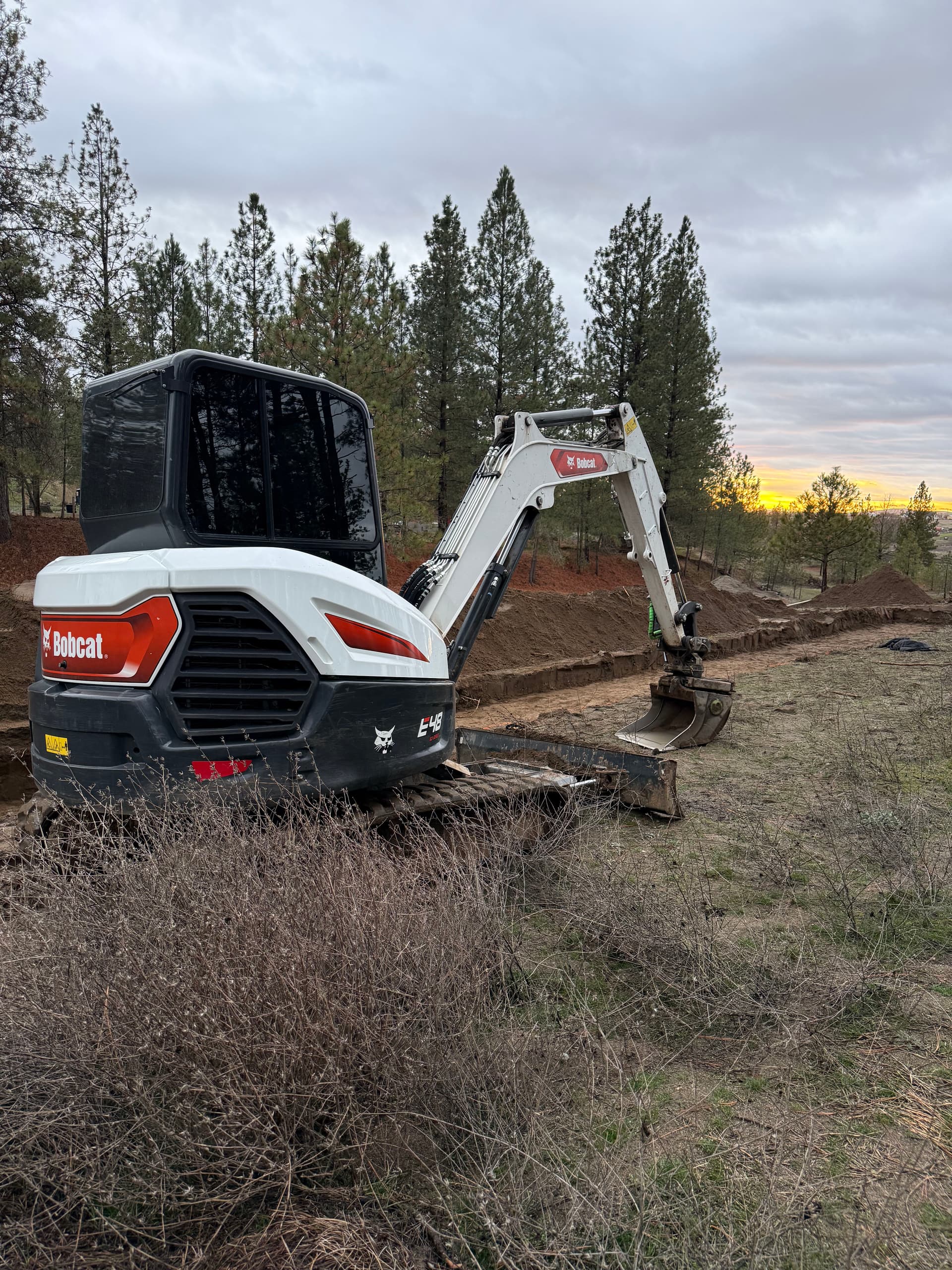 Gallery photos for Installing a Replacement Gravity Drain Field in Medical Lake WA: Image #1